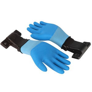 Guantes de Protección MicroFlex de Espuma Recubierta de Látex, Antideslizantes, Flexibles, Duraderos, Transpirables, de Uso General, Guante <span class=keywords><strong>Palma</strong></span> Látex Gris - Product Image 2