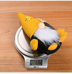 HB-061 Gnomo Peluche Natalizio Ape, Mr e Mrs Honeybee, Ornamenti Gnomo Primaverile - Product Image 5