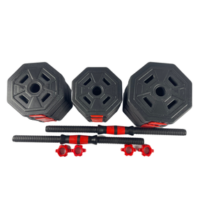 Gym Equipment Fitness <strong>Dumbells</strong> 10kg <strong>15kg</strong> 20kg 30kg 40kg 50kg Quickly Adjustable Weight Dumbbell and Barbell Sets - Product Image 4