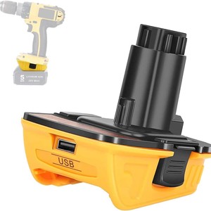Batterie de remplacement <span class=keywords><strong>DeWALT</strong></span> pour adaptateur d'alimentation DCA1820, batterie au lithium 20V vers batterie au nickel 18V, DCB200 DCB180 vers DC9096 - Product Image 5