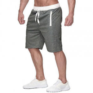 Pantalones Cortos Deportivos para Hombre, Talla Grande, Impermeables, Cintura Alta, Tejidos, Transpirables, Cierre Elástico, Casuales, Negros - Product Image 1