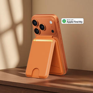 Магнитный Держатель для паспорта телефона из искусственной кожи с поиском воздуха - Product Image 1