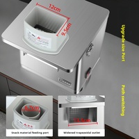 Machine à Couper les Frites Professionnelle en Acier Inoxydable, 220V 110V, Grande Vague Rapide, pour Pommes de Terre, Légumes