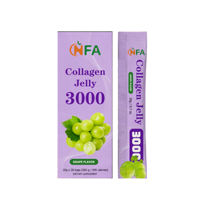 Sachets de gelée de collagène OEM ODM avec protéines et fibres alimentaires pour soutenir l'élasticité de la peau, la santé des os et stimuler l'hydratation - Product Image 1