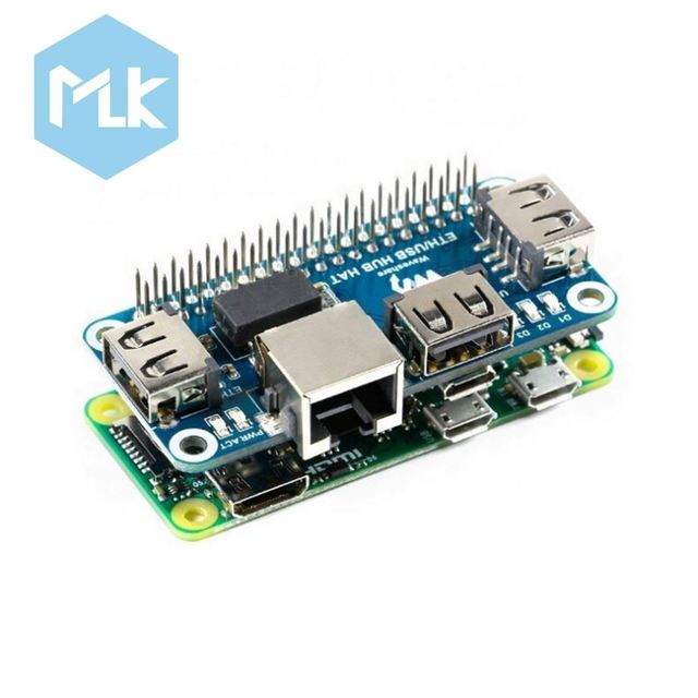 MLK 45 Network Port USB Hub for Raspberry Pi 4 Zero W USB to Ethernet Made in China Standard Function