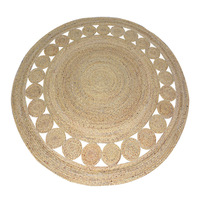 Grounding protection Mats Home Decor Rugs Floor Mat Handmade Natural Jute Carpets and Rugs for Living Room