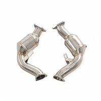 Venta al por mayor de fábrica de tubo de escape de acero inoxidable de alta calidad para Audi S5 B7 4.2L 2007-2012, tubo delantero para mejora de potencia