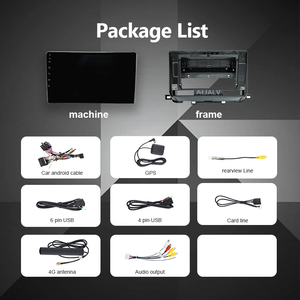 Reproductor Multimedia para Auto AIJALV <span class=keywords><strong>QLED</strong></span> Android con Sistema de Navegación GPS de 8 Núcleos y 2K para Radio Estéreo, Montaje en el Tablero, CarPlay Inalámbrico - Product Image 6