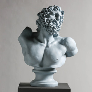 Decorazione per la casa europea decorazione in <span class=keywords><strong>resina</strong></span> testa busto in <span class=keywords><strong>resina</strong></span> moderna scultura statua di laocoonte per la vendita - Product Image 2