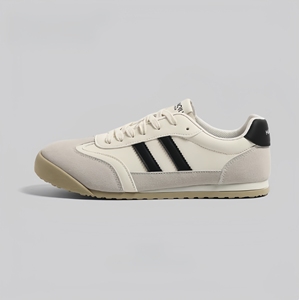 Zapatos de entrenamiento alemanes negros para mujer, nuevos de verano, con cordones, planos, informales, para estudiantes, estilo urbano, versátiles - Product Image 4