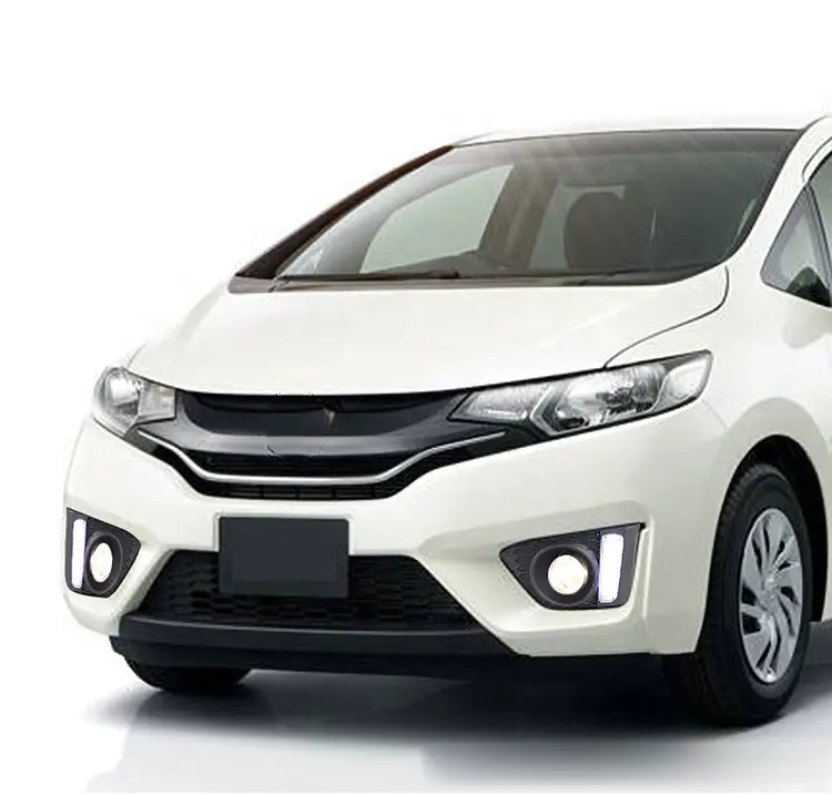 مصباح ضبابي من Gobison بسعر الجملة مصباح ضبابي Led يعمل بالنهار مصباح ضبابي لسيارة Honda Fit مصباح ضبابي