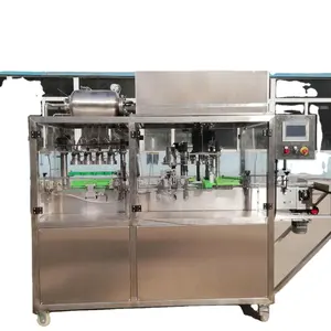 Automatico di alluminio lattine di birra conserviera macchina soft drink macchina di miscelazione gassata soft drink che fa la macchina