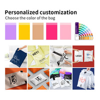 Kantong Polymailer Daur Ulang Disney Fama dengan Cetak Logo Kustom, Biodegradable, Dapat Didaur Ulang, Tahan Air, Tebal 3mil untuk Pakaian, Kaos Kaki, Bulu