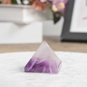 Pirámides de Cuarzo Mixto Talladas de 10 mm, Mini Tallados de Cristal, Otras Artesanías de Cristal en Venta - Product Image 4