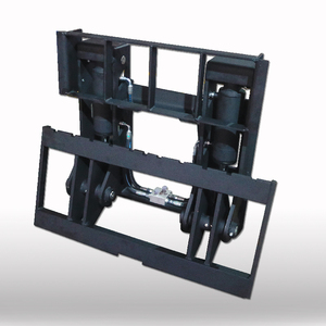 Accessoires de benne de chariot élévateur à simple <span class=keywords><strong>action</strong></span> en acier, design amélioré, 3,0 tonnes, 2,5 tonnes, pour la manutention des matériaux, fourche articulée - Product Image 2