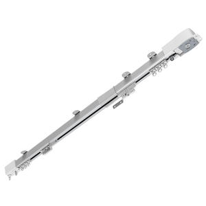 Ensemble de tringles à rideaux électriques réglables <span class=keywords><strong>Support</strong></span> en métal pour la décoration intérieure avec fonction <span class=keywords><strong>extensible</strong></span> motorisée Comprend tous les accessoires - Product Image 1