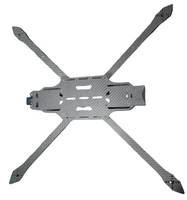 Châssis en fibre de carbone renforcée 3K T300 de 13 pouces en forme de X pour drone de course FPV longue portée, quadricoptère UAV cinématique