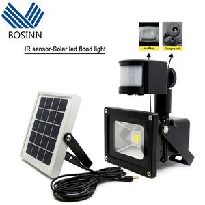 Solar Flood Lights Motion Sensor Induction IP65 Waterproof 20W Spotlight Garage Basement Garden Security Light PIR LiFePO4 - Product Image 4