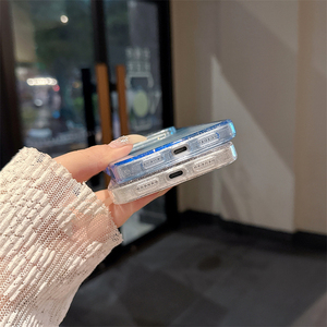 เคสโทรศัพท์แบบแข็ง TPU PC สีฟ้าใหม่ ใสพิเศษ ป้องกันเหลือง สำหรับ iPhone 18 Pro Max - Product Image 6