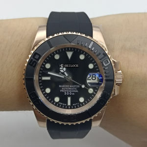 Japan NH35 SEILOCE Luxury Brand Men <b>Watches</b> Dive Classical Automatic <b>Mechanical</b> Waterproof Wristwatch - Product Image 4