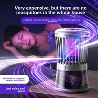 Muggenlamp, wandmontage, stil, binnen en buiten, krachtig, met elektrische schok, ABS materiaal, muggenverjager