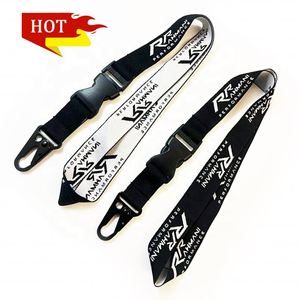 Lanyards de poliéster personalizados con logotipo, impresos en serigrafía, desmontables, para móvil, venta al por mayor de fábrica - Product Image 2