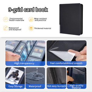 Álbum de Tarjetas Coleccionables de Alta Calidad con 9 Ranuras para Yu-Gi-Oh, Kpop, Béisbol, Material PU, para Coleccionistas de <span class=keywords><strong>Pokémon</strong></span> - Product Image 3