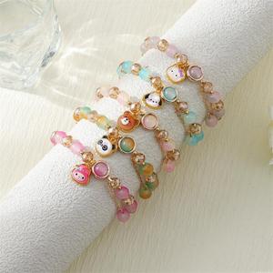 สร้อยข้อมือเด็กการ์ตูนปาจิ ด็อก สีลูกกวาด ประดับลูกปัดแก้ว ของขวัญเครื่องประดับ - Product Image 2
