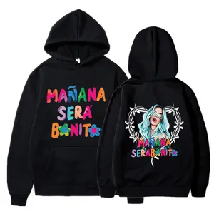 2023 newest Manana Sera Bonito hoodie Karol G the same casual Couple costume sweater