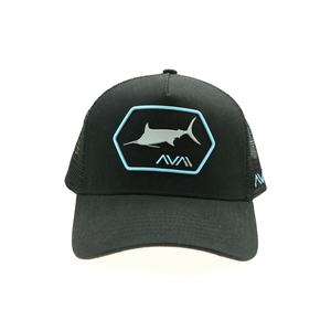 Gorras de Béisbol Unisex al por Mayor, Personalizadas con Parche de Goma con Impresión 3D, Logotipo Bordado, Gorras Trucker de Malla Negra - Product Image 1