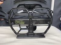 Pièces détachées de voiture en fibre de carbone sèche Grille de pare-chocs avant avec ACC pour BMW G80 M3 M4 G82 G83 2021 + Grilles avant style CSL
