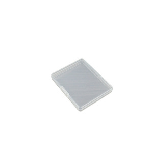 Transparent Rectangular Plastic <b>Storage</b> <b>Box</b> 9x7.1x1.2cm Covered Jewelry Card Organizer <b>Small</b> Size For Fishing Gear <b>Storage</b> - Product Image 5