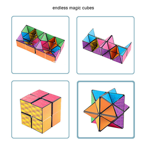 ของเล่นลูกบาศก์อัจฉริยะ BrilliantMagic Endless Intelligence Cube บล็อกมายากลทรงสี่เหลี่ยมเปลี่ยนรูปได้ ทำจากพลาสติกทนทาน สำหรับเด็กอายุ 5 ปีขึ้นไป เหมาะสำหรับการแสดงมายากลบนท้องถนน - Product Image 3