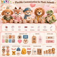 Jouets en peluche, sûrs et lavables en machine, pour les enfants, pour les moments de câlin et un confort décoratif dans les chambres et les salles de jeux