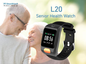 Montre Intelligente de Sécurité 4G L20 Personnalisable OEM/ODM : GPS + Surveillance de la Santé, Marque Privée Prise en Charge pour le Marché des Soins aux Personnes Âgées - Product Image 5