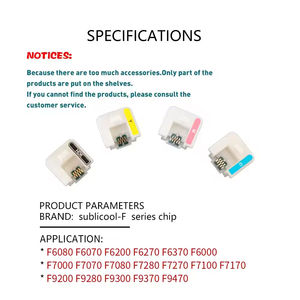 Surecolor ชิปหมึกที่เข้ากันได้ F6070ครั้งเดียวมีความเสถียรสำหรับ <span class=keywords><strong>Epson</strong></span> <span class=keywords><strong>SC</strong></span> F7070 F7000 F6000ตลับ <span class=keywords><strong>F7200</strong></span> F6200 - Product Image 4