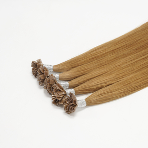 Extensiones de cabello con punta plana de enlace de queratina de EE. UU. Libre de aranceles 7 estrellas 100% Prime Remy Hair 25 unids/pack extensiones - Product Image 1