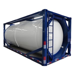 Tanque de Almacenamiento Portátil Estándar ISO, Estación de Servicio Móvil de Gasolina, Tanques de Combustible con Bomba Dispensadora, Tanques de Combustible de Gasolina - Product Image 1