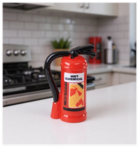 Figura de Extintor de Incendios de Resina Realista para Decoración de Casa de Muñecas en Miniatura, Jardín de Hadas, Juguete Infantil para Jugar a la Imitación - Product Image 6