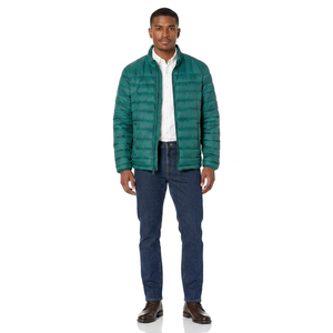 Light Weight Custom Made Canvas Puffer <b>Jacket</b> Breathable Quick Dry <b>Long</b> Sleeves Winter Best Selling with Custom Logo - Product Image 1
