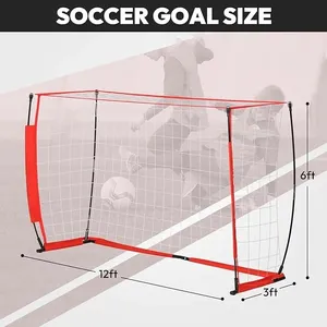 Portería de Fútbol Plegable Portátil de Alta Calidad, Marco de Acero, Red de Poliéster, Tamaño Personalizado, Ecológica, para Uso en Exteriores, Precio Bajo - Product Image 4