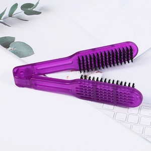 Herramientas <span class=keywords><strong>para</strong></span> el cuidado del cabello con logotipo personalizado, peine de abrazadera en forma de V resistente al calor, <span class=keywords><strong>cepillo</strong></span> antiestático <span class=keywords><strong>para</strong></span> <span class=keywords><strong>desenredar</strong></span> y alisar - Product Image 6