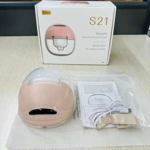 Заводское производство OEM: Электрический молокоотсос для кормления младенцев с 3-12 уровнями всасывания, интеллектуальный, бесшумный, без помощи рук, из полипропилена и силикона, без БФА - Product Image 6