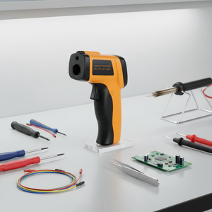 Thermomètre infrarouge numérique industriel de haute précision, interface USB, matériau plastique, OEM, plage de température 400-2200 - Product Image 6
