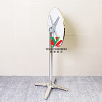 Barre pliante ronde en aluminium, Durable, 1 pièce