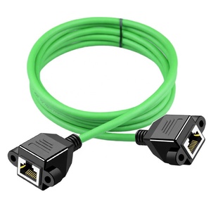 Промышленный гигабитный сетевой кабель-удлинитель RJ45 (гнездо-гнездо) из бескислородной меди, витая пара, для промышленных объектов - Product Image 6