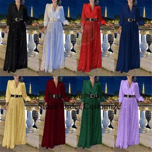 Ensemble <span class=keywords><strong>pantalon</strong></span> et chemise pour femme, chemise à col en V, couleur unie, manches longues, <span class=keywords><strong>pantalon</strong></span> à jambes larges à paillettes, ensemble <span class=keywords><strong>pantalon</strong></span> pour femme - Product Image 3