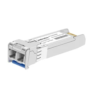 Sfp + 10gbps cwdm 1470nm ~ 1610nm sf 80 किमी dulex lc ऑप्टिकल ट्रांसीवर