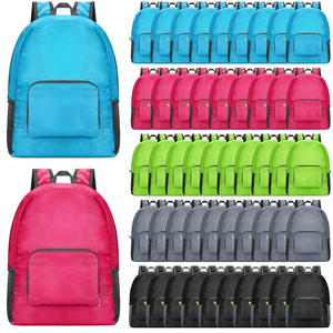 Mochila Escolar Plegable de Alta Calidad, Ligera, de Poliéster, con Cierre de Cremallera, Gran Capacidad, para Viajes Escolares y Uso Diario - Product Image 1