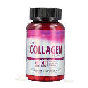 250 tablet kolagen <span class=keywords><strong>Super</strong></span> <span class=keywords><strong>Plus</strong></span> Vitamin C kulit rambut dan kuku dukungan sendi suplemen untuk dewasa wanita - Product Image 4